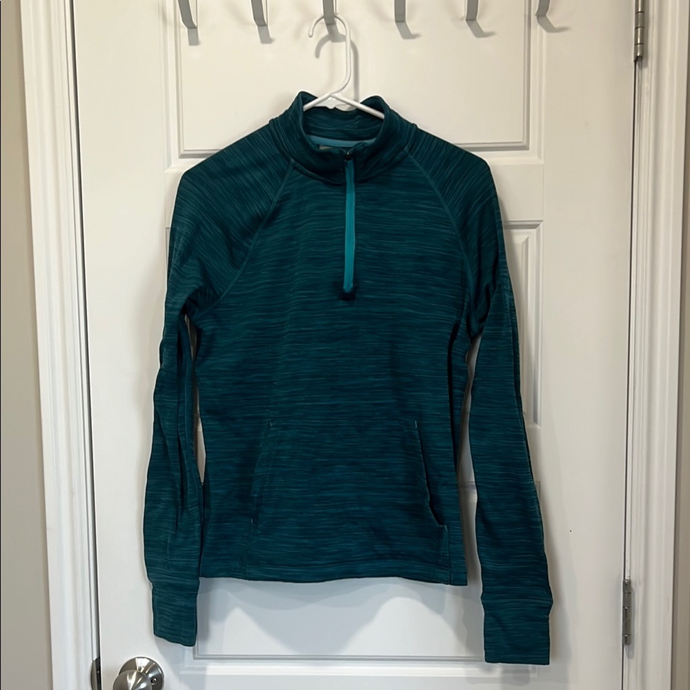 Dip Teal and Blue Pullover